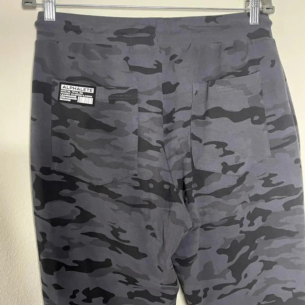 Alphalete Men's‎ Joggers Size Large Premium Camo Print